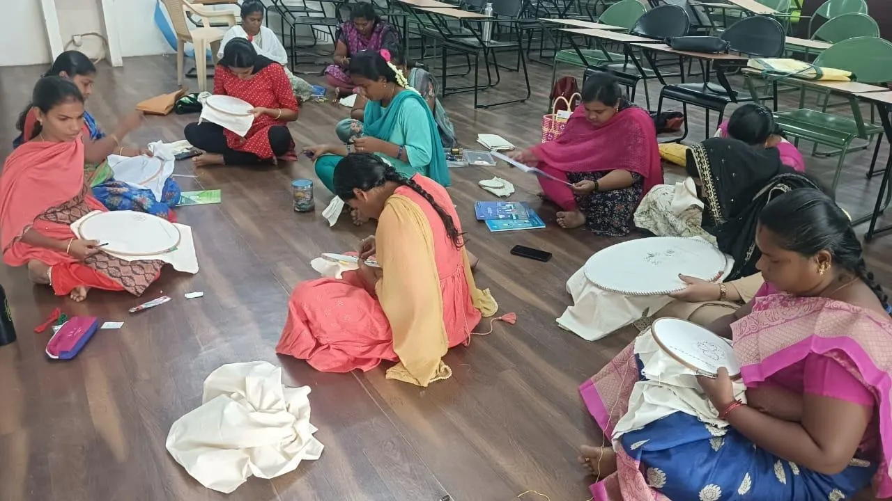 Revathi & Self-Help Group Members — Community Development & Skill Training impact story in Tiruppur